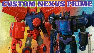 CUSTOM NEXUS PRIME | TRANSFORMERS | Maxmc55 Reviews