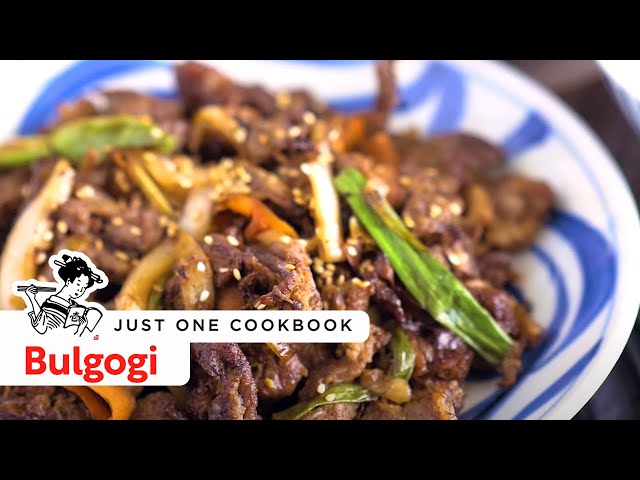How To Make Bulgogi (Korean Grilled Beef) (Recipe)  プルゴギの作り方 (レシピ)