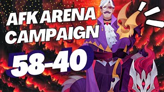 AFK arena // 58-40 // 681 level