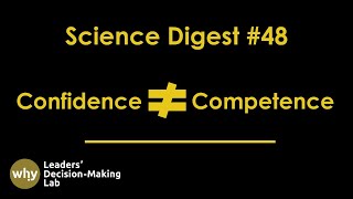 Science Digest | Ep 48 The Confidence Trap: Social Dominance and Decision Accuracy