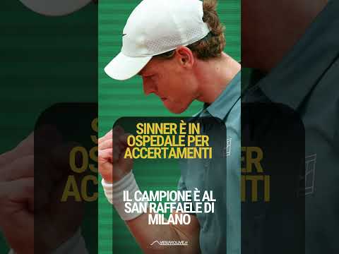 Video SINNER IN OSPEDALE PER ACCERTAMENTI