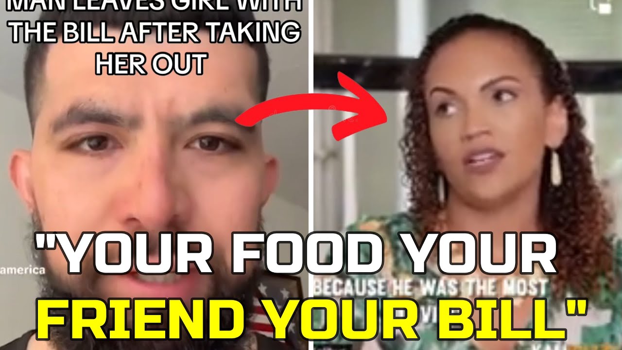 Man REFUSES To Pay Bill For DATE'S Food & Friend & LEAVES Both Of Them Alone