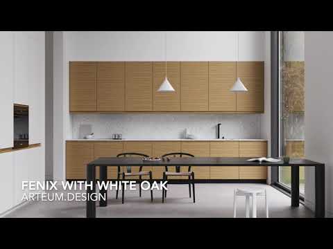 COVE collection - white oak modern kitchen