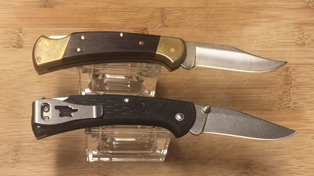 Buck 112 Slim Ranger VS Classic Old VS New EDC Knife Collecting YouTube