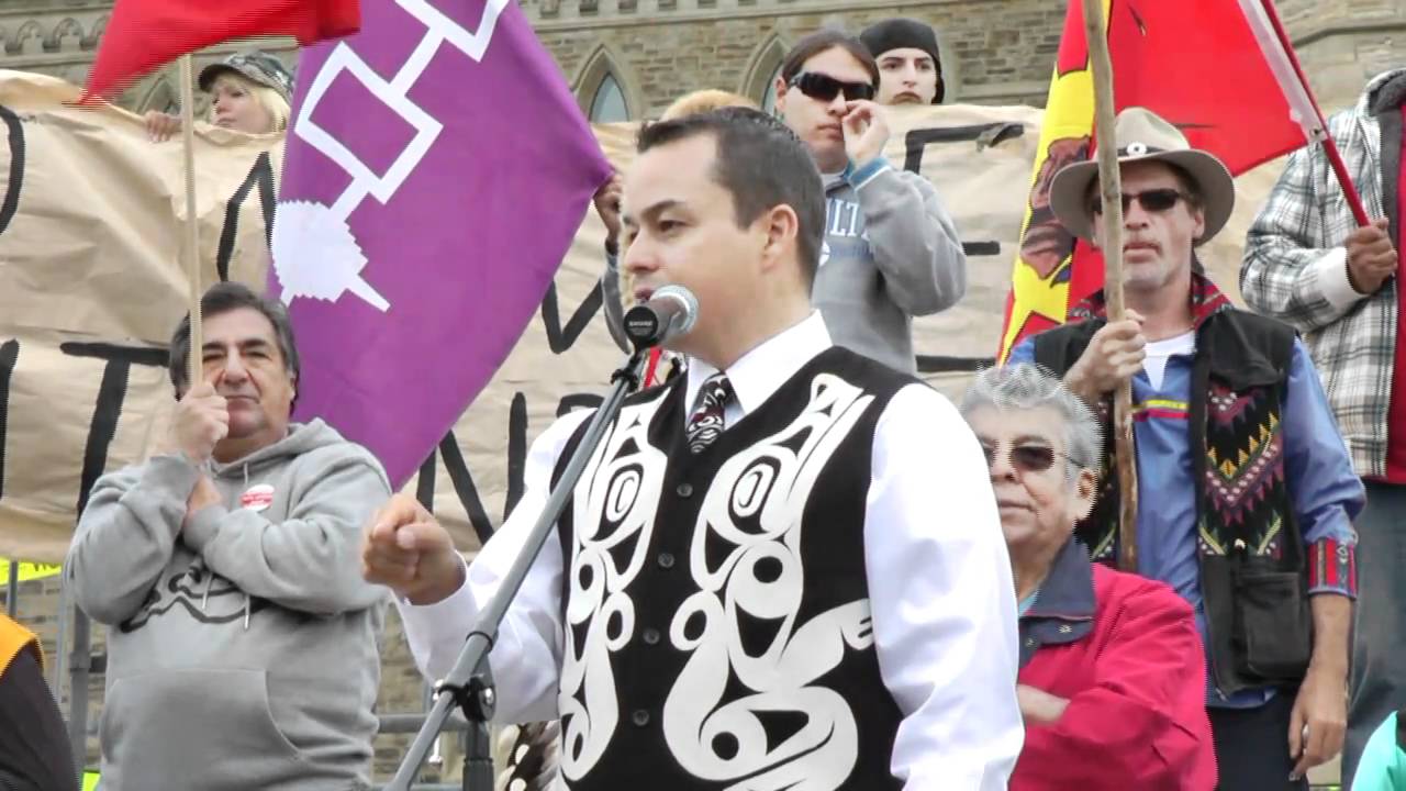 National Chief Shawn Atleo - First Nations National Week of Action on Education (part2)