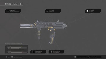 Unlocked Mud Drauber MP7 blueprint at the end of warzone season five