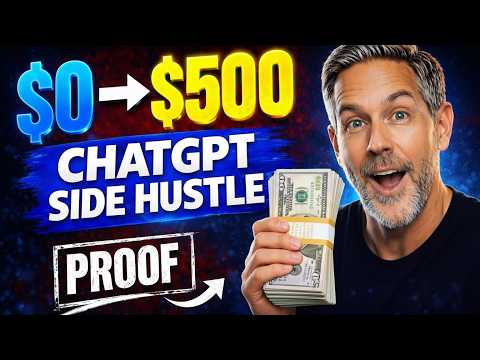 Thumbnail for ChatGPT Side Hustle 2026 Earn $100Day (No Experience Needed)
