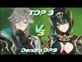 Nefer vs Alhaitham showcase with best team comparison ( genshin impact nod krai )