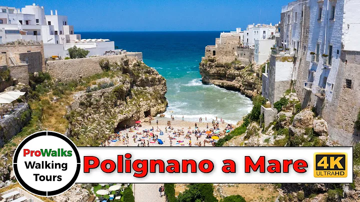 Polignano a Mare, Italy Walking Tour (4K/60fps)