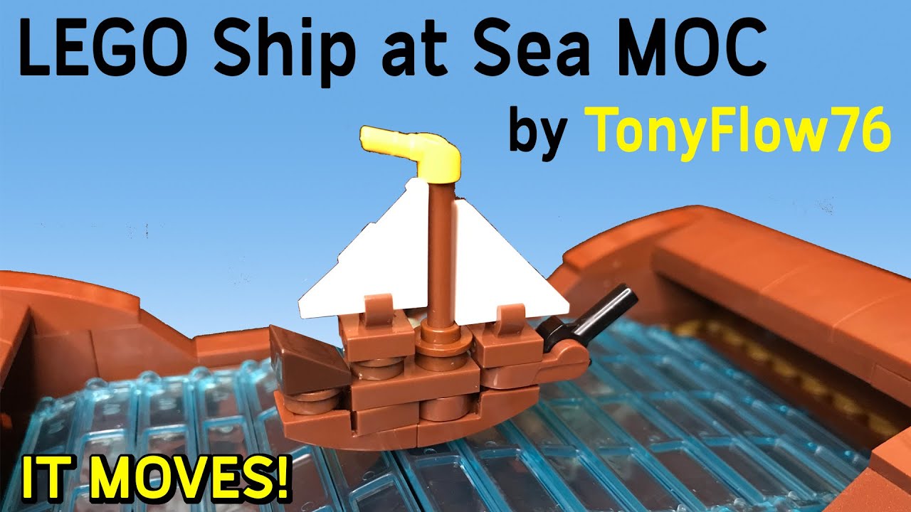 Episode 057: LEGO Ship at Sea MOC by TonyFlow76