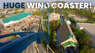 Forest Predator Front Row Pov Happy Valley Nanjing Awesome Bm Wing Coaster Layout