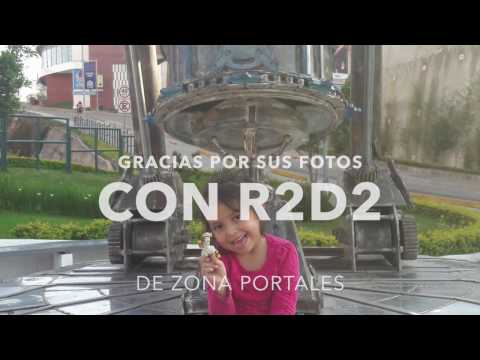 Fotos con R2D2 de Zona Portales