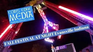 FALL FESTIVAL AT NIGHT  Evansville Indiana