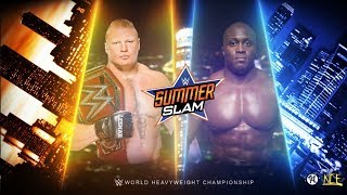 Brock Lesnar Vs Bobby Lashley - Wwe Summerslam 2018 Promo Hd