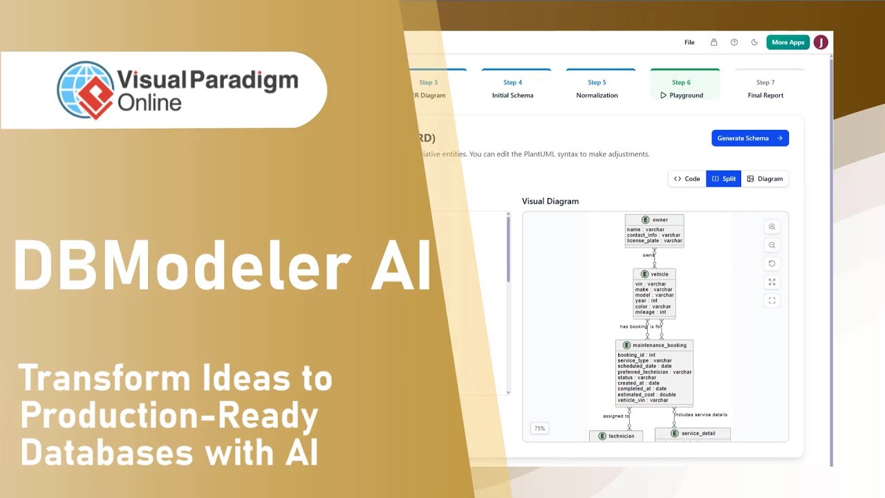 Design a Complete Database with DBModeler AI (Step‑by‑Step) - YouTube
