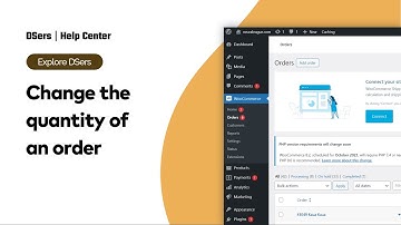 Explore DSers - Change the quantity of an order - WooCommerce - DSers