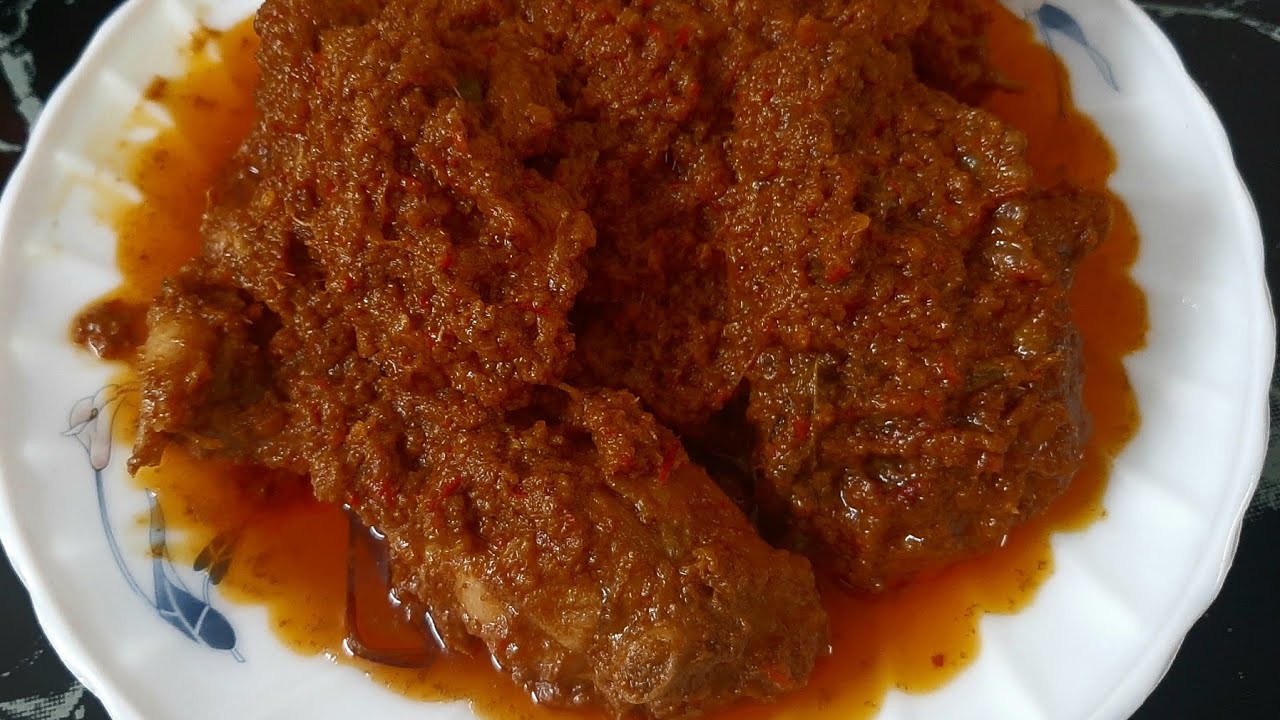 Cara membuat rendang ayam padang yang praktis dan mudah Ala dapur evi
