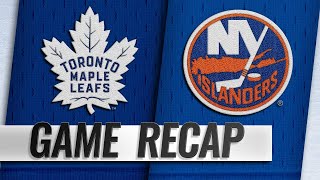 Maple Leafs defeat Islanders to clinch playoff berth