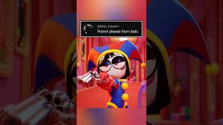 🎪🎨 Pomni Drawing Speed Art | The Amazing Digital Circus #Shorts