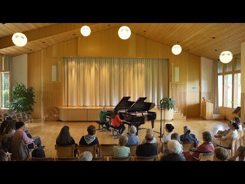 Die «Gstaad Piano Academy 2017» mit Sir András Schiff präsentiert von Schaghajegh Nosrati