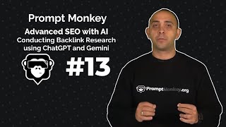 Advanced SEO with AI I Conducting Backlink Research using ChatGPT and Gemini #13