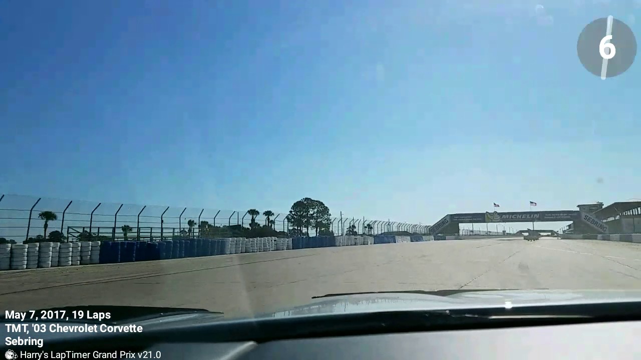 C5Z - Chin Track Days at Sebring - YouTube