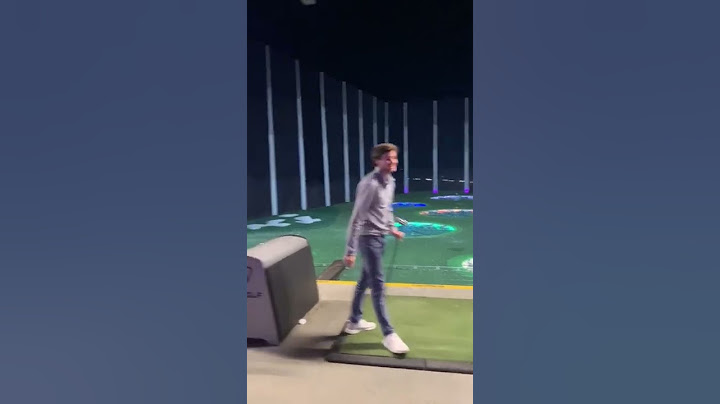 I got kicked out of Top Golf
