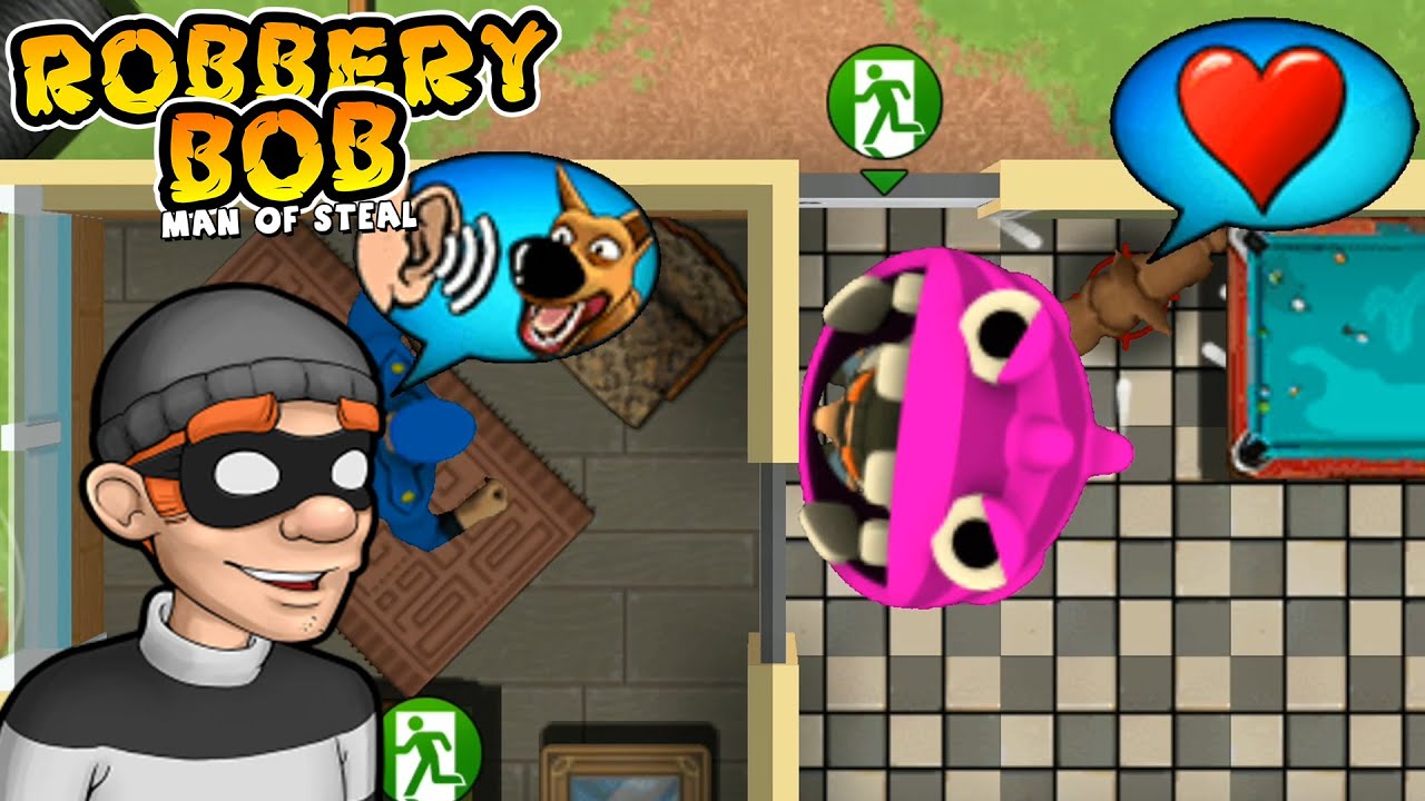 Robbery bob 1 - Bob Monster Suit Gameplay All Level No Using Tool #8