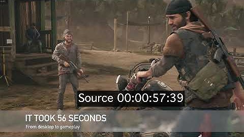 [DAYS GONE] PC VS PS4 PRO: LOADING SCREEN