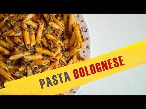 Katy \u0026 Acho Cooking - პასტა ბოლონეზე / Pasta Bolognese