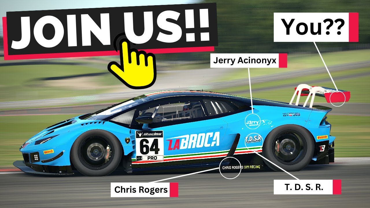 Be a part of La Broca Sim Racing!!