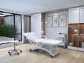 Silverfox 3 motors Professional Electric Massage Bed 2241C SKU 801036