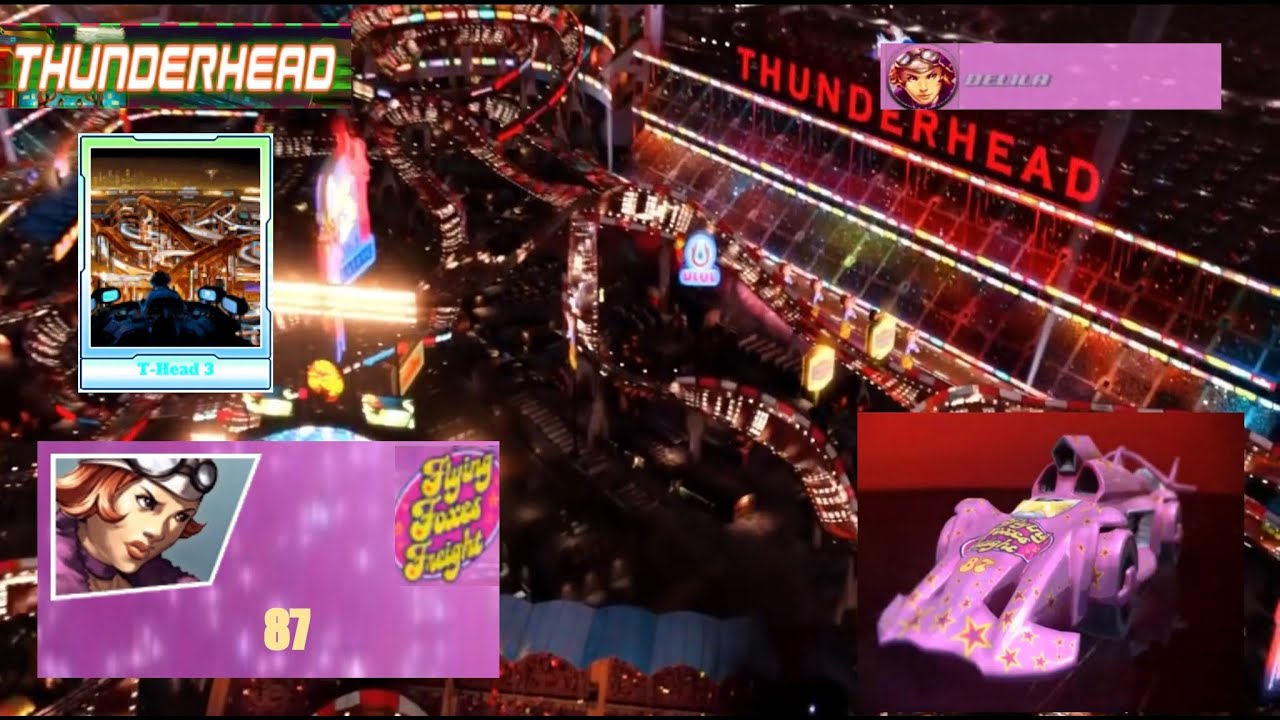 Speed Racer The Videogame (DS) Delila On Thunderhead Raceway 3 - YouTube