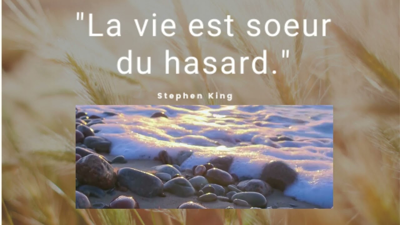 Citation Positive Sur La Vie Et Le Hasard Youtube