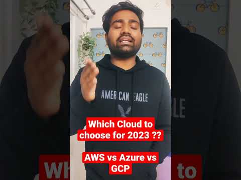Which Cloud to choose for 2023 ? AWS  vs Azure vs GCP .. #aws #azure #gcp