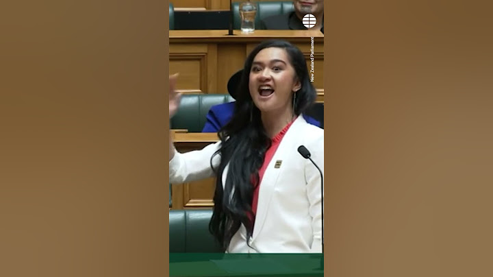 El viral momento de una diputada neozelandesa haciendo un canto ritual de guerra #Diputada #Maorí