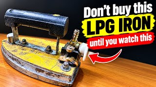 Gas iron review | LPG gas for tailoring and laundry