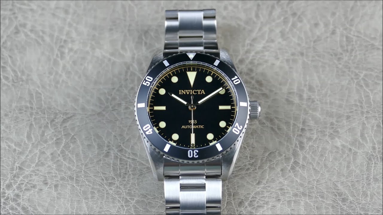 On the Wrist, from off the Cuff: Invicta – Pro Diver '1953' (31290), A  'Good' $100 Invicta?!?!?! - YouTube