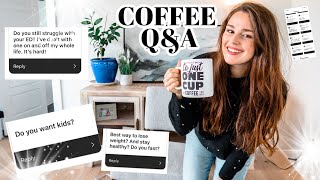 answering your questions during a coffee Q&A | vlogmas day 13