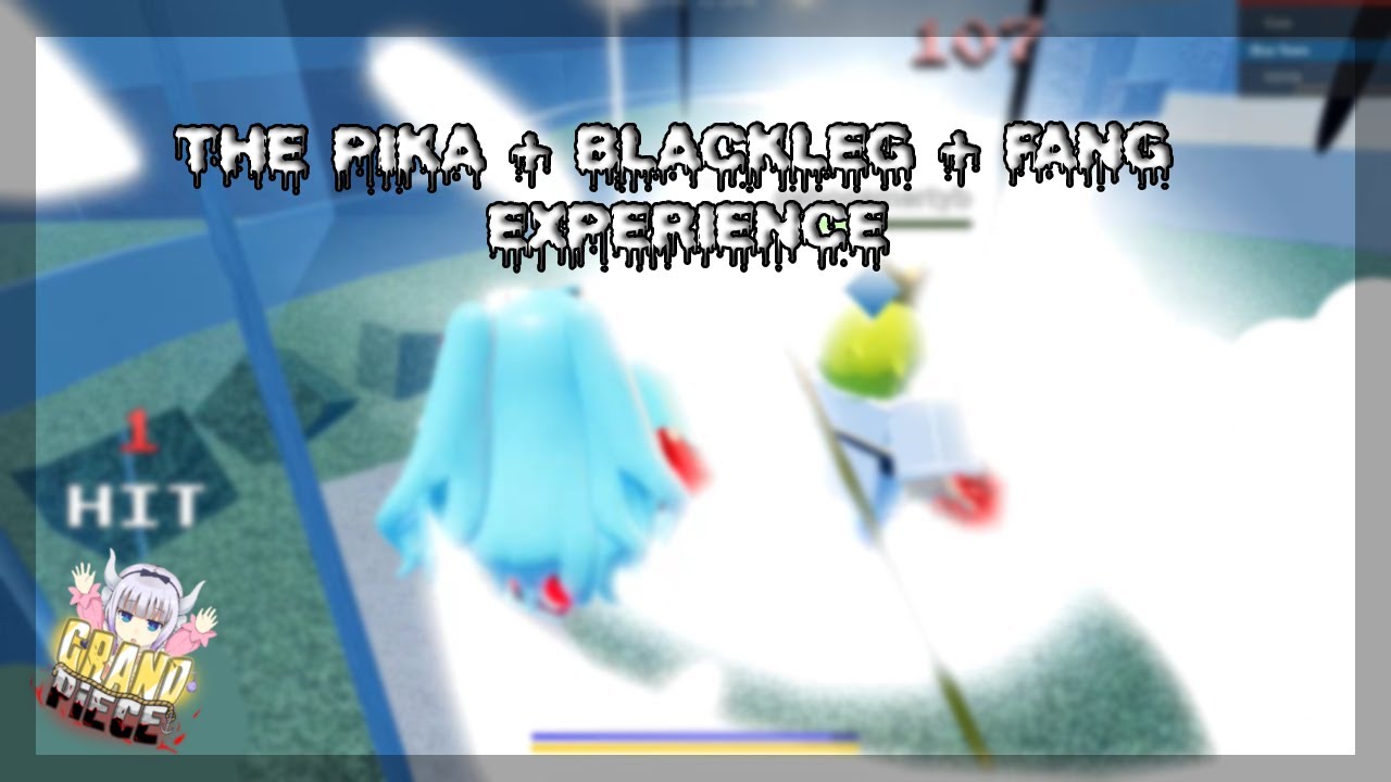 [GPO] THE PIKA + BLACKLEG + FANG EXPERIENCE