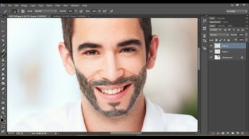 How to make BEARD using Adobe photoshop cc.