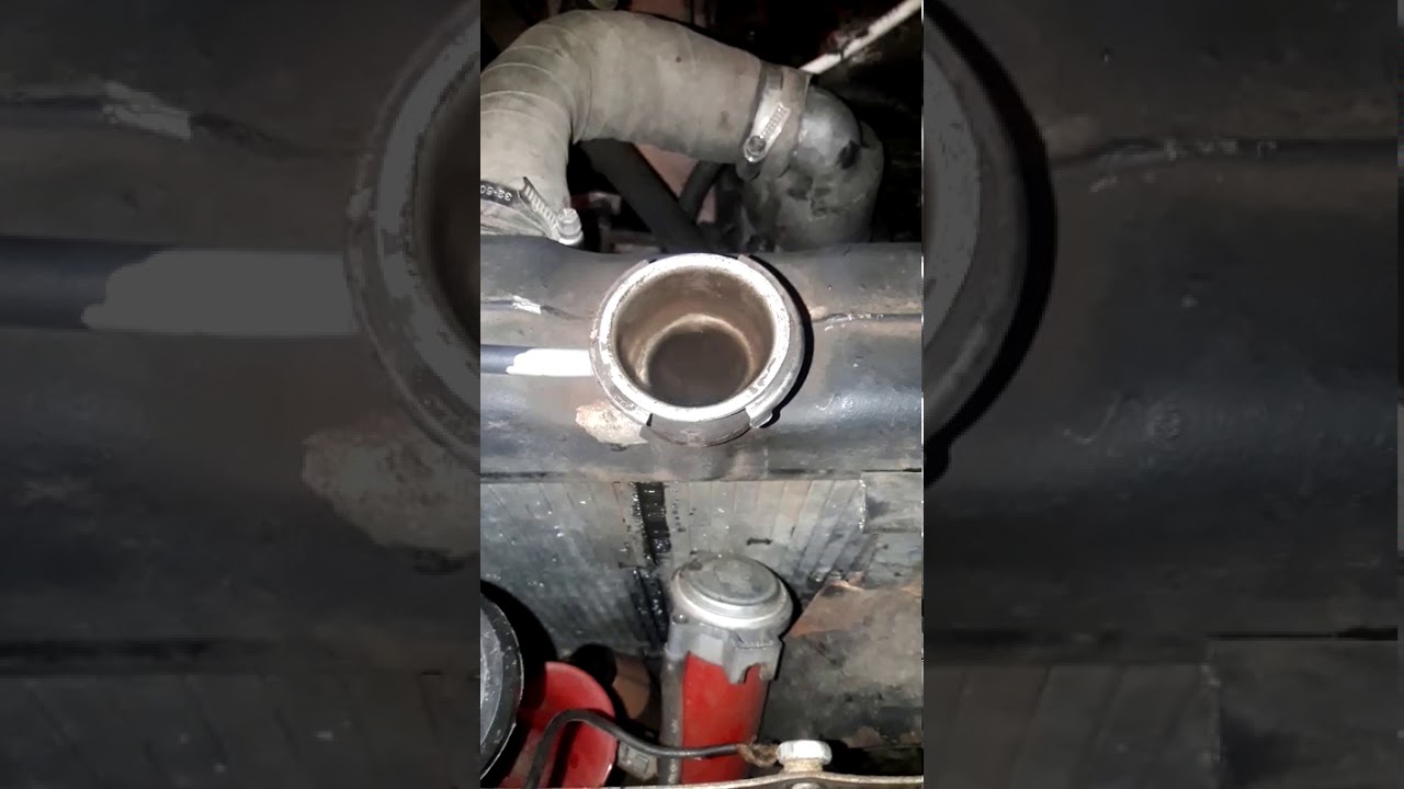 Идут газы в радиатор