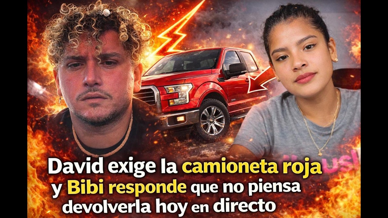David exige la camioneta roja y Bibi responde que no piensa devolverla hoy en directo