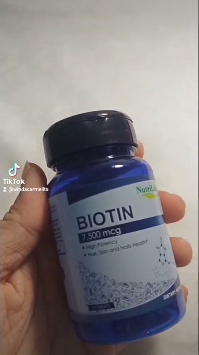 Cara mengatasi rambut rontok dari dalam (Review vitamin biotin)