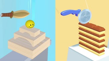 Almost Cut vs Slice Master - Very Satisfying and Relaxing ASMR Slicing Game