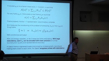 Frames and Gabor Wavelets