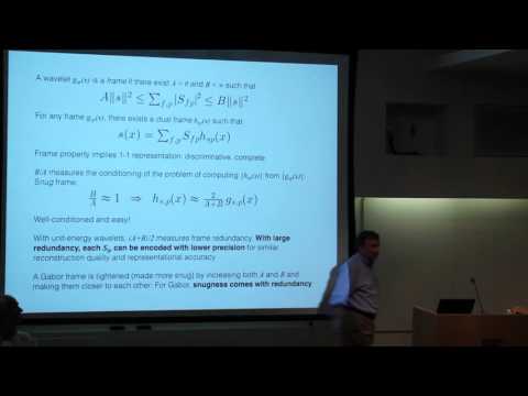 Frames and Gabor Wavelets