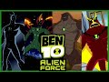 Ben 10 alien force tous les aliens de la srie