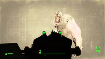 Fallout 4 - Trippy Graphic Glitch / Out + On Top Dunwich Borers