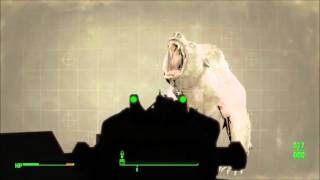 Fallout 4 - Trippy Graphic Glitch / Out + On Top Dunwich Borers